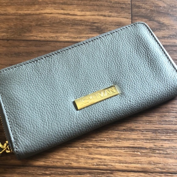 NWOT Joy & Iman Gray Wallet - Picture 1 of 6